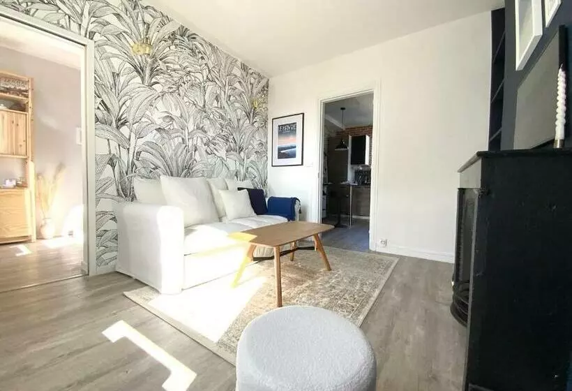 Appartements Chaleureux 15 Min à Pied De La Gare