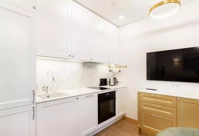 Lux Apartment With A Terrace In Vilnius Old Town