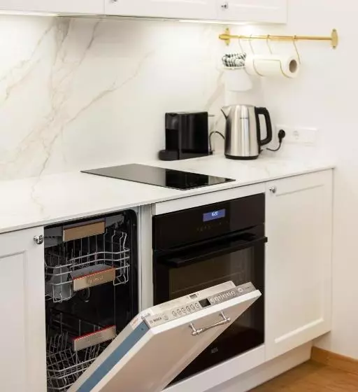 Lux Apartment With A Terrace In Vilnius Old Town
