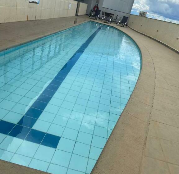 Flat Encantador Com Piscina E área De Lazer