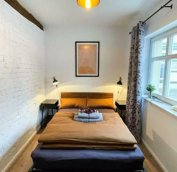 Stilvolle, Zentrale Ferienwohnung Bocksbruecke Mit Parkplatz