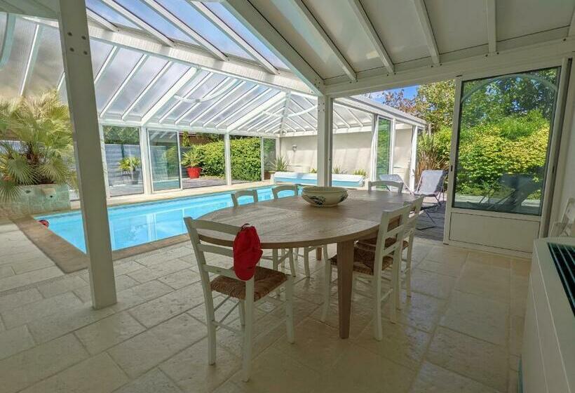 Villa Andercool Avec Piscine Utilisable En Toutes Saisons