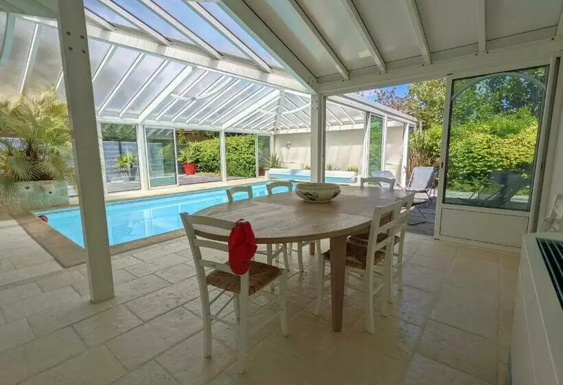 Villa Andercool Avec Piscine Utilisable En Toutes Saisons