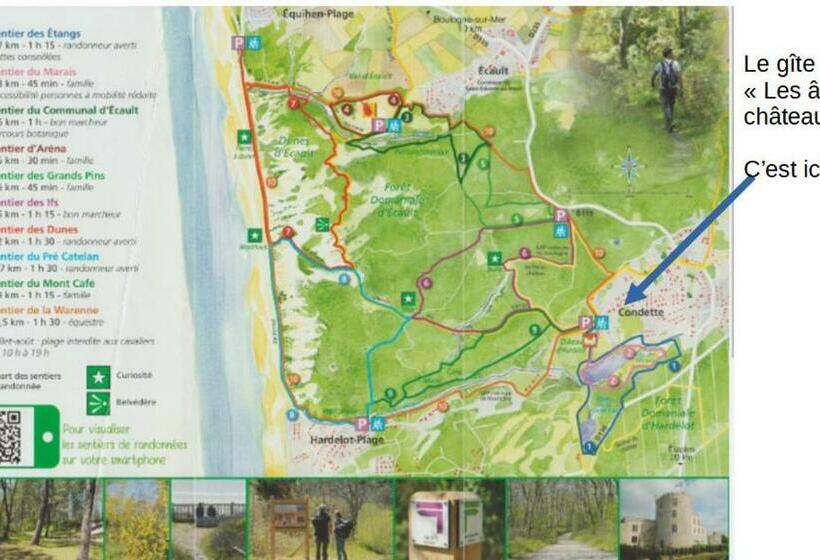 Les ânes Du Château D Hardelot, Pour 2 à 5 Pers