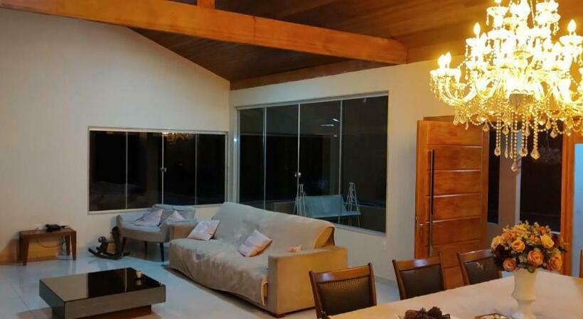 Casa De Campo Banheira, Lareira E Cachoeira