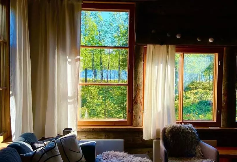 Ruka Villa Pipo Slopes, Skiing, Lake