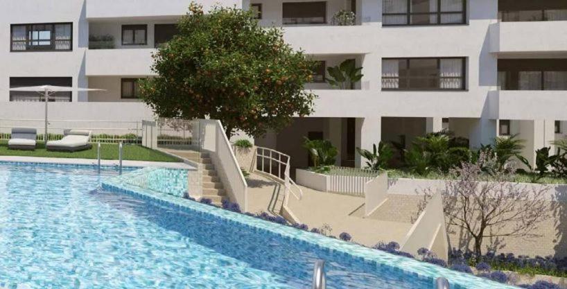 New 3 Bed Apartment Estepona Town With Pool