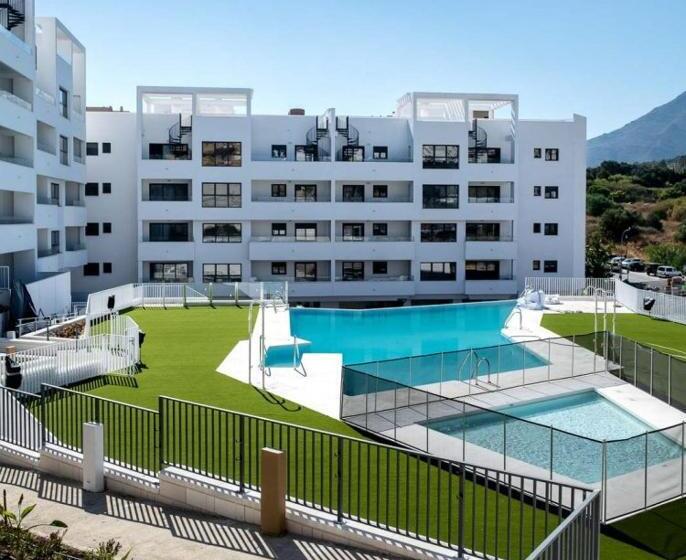 New 3 Bed Apartment Estepona Town With Pool