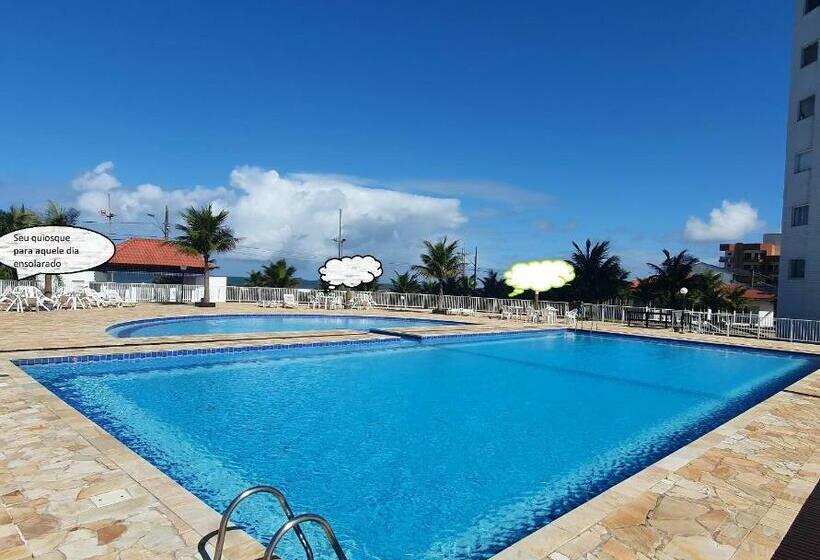 Apto Resort Cambuhy Frente Mar Até 6 Pessoas