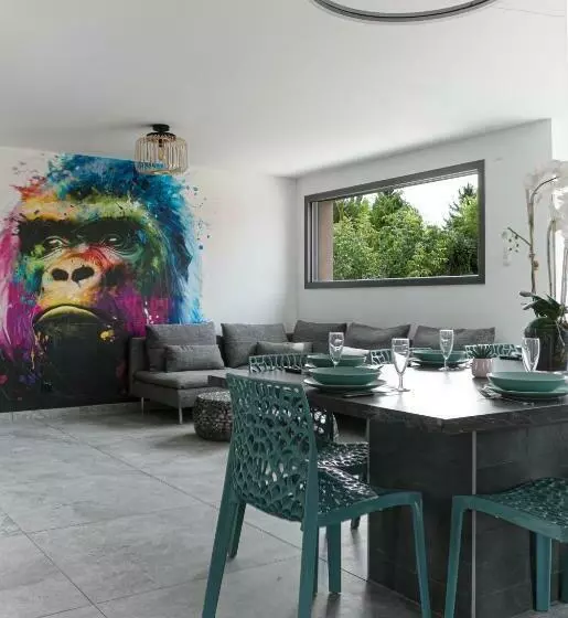 Gites Spa Strasbourg   Villa Gorille   Spa Privé, Sauna, Borne D Arcade, Babyfoot