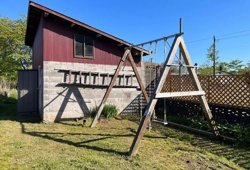 民泊 47ハウス   家族でも楽しめる温泉付き一軒家