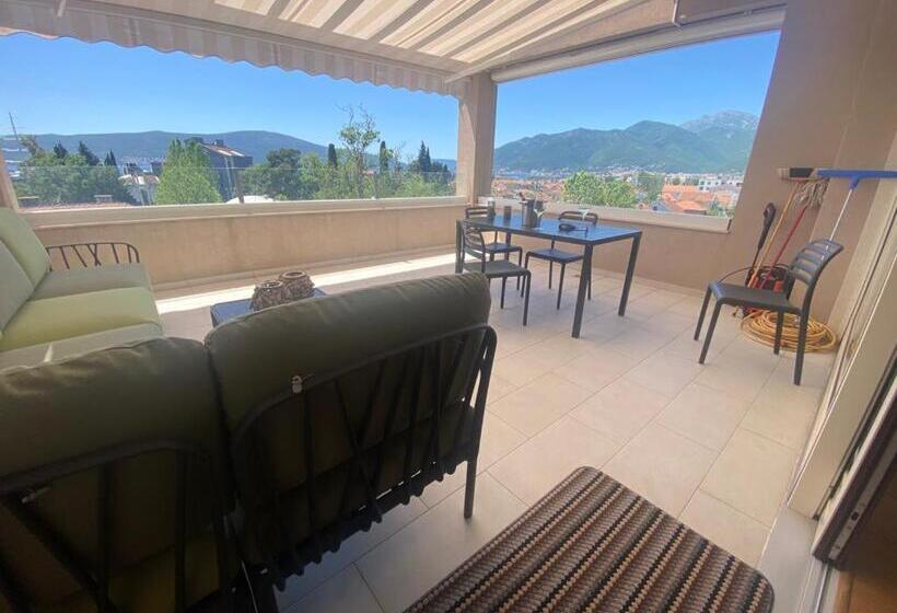 Tivat Luxury Apartment With Beautiful Sea View