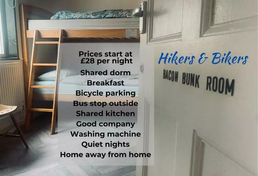 ベッドアンドブレックファースト Hikers & Bikers Refuge