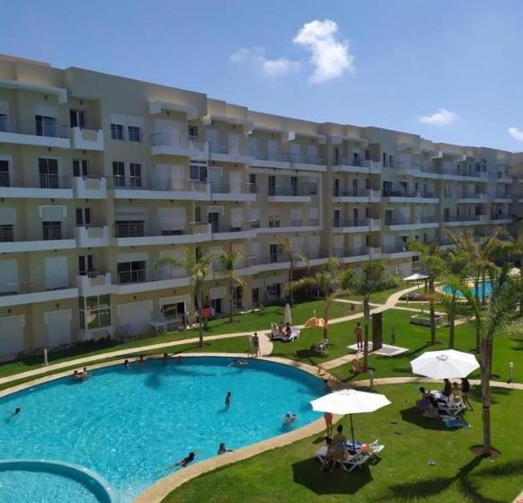 Lux Apartment In Bouznika With Pool