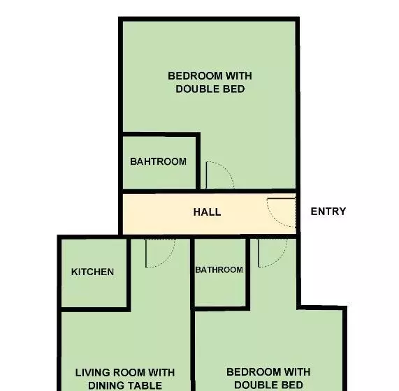 בית מלון כפרי Diana Apartments