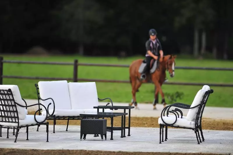 בית מלון כפרי Le Domaine Chateau Du Faucon