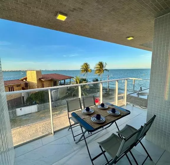 Branco Haus   Pé Na Areia Do Bessa