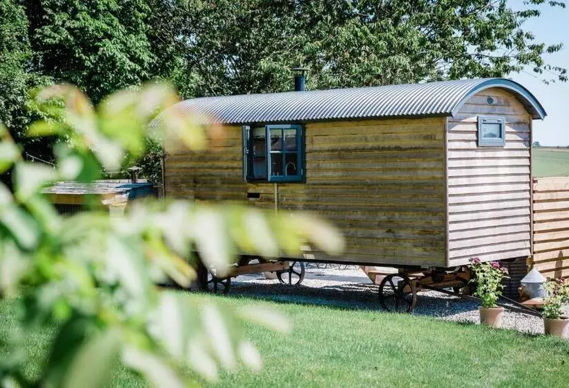 Boutique Cornish Shepherd S Hut With Hot Tub