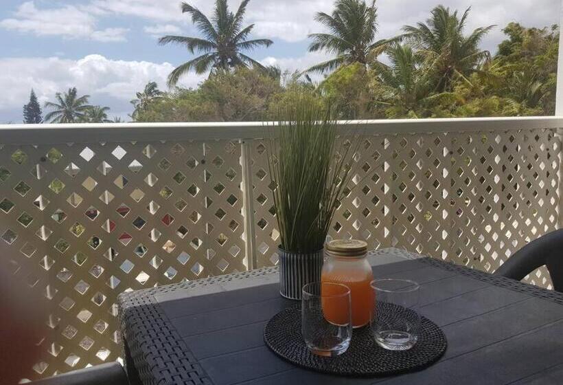 Superbe Studio Avec Varangue à 150 M De La Plage à La Saline Les Bains