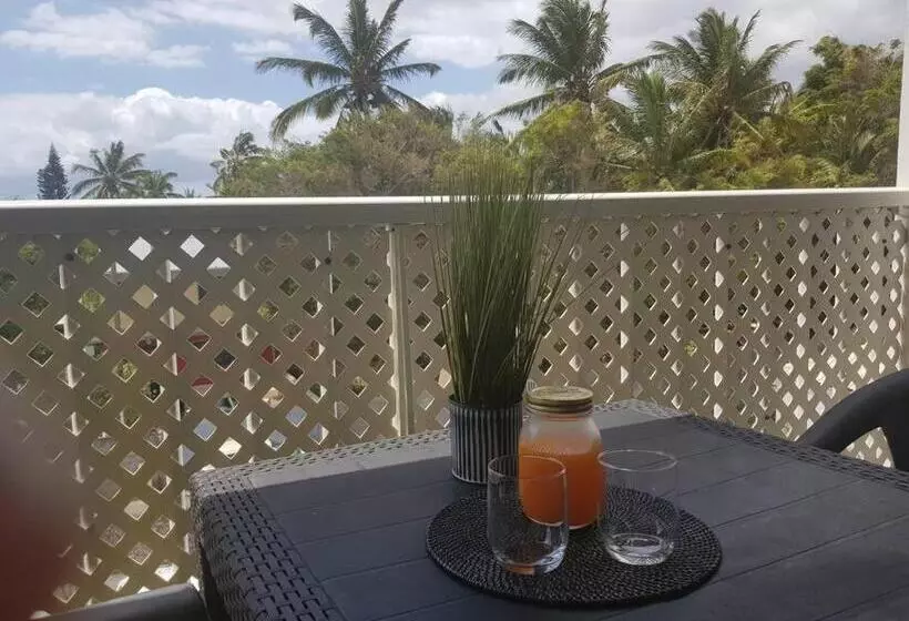 Superbe Studio Avec Varangue à 150 M De La Plage à La Saline Les Bains