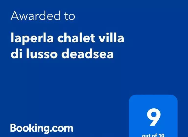 Laperla Chalet Villa Di Lusso Deadsea