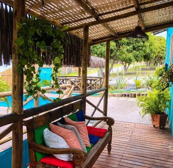 ユースホステル Pousada Luar De Caraíva