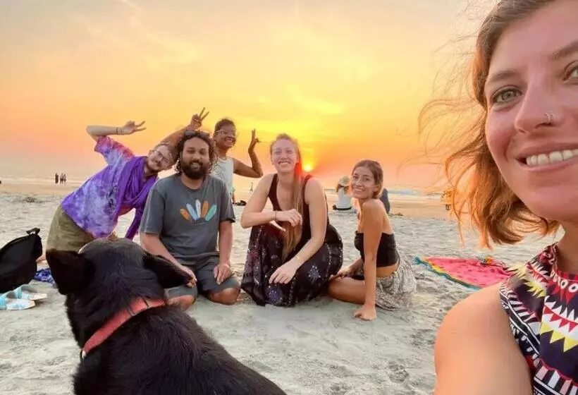 ペンション Dreamcatcher House & Hostel At Arambol Beach