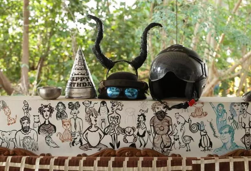 ペンション Dreamcatcher House & Hostel At Arambol Beach