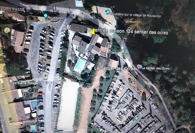 مبيت وإفطار Studio Du Sentier Des Ocres