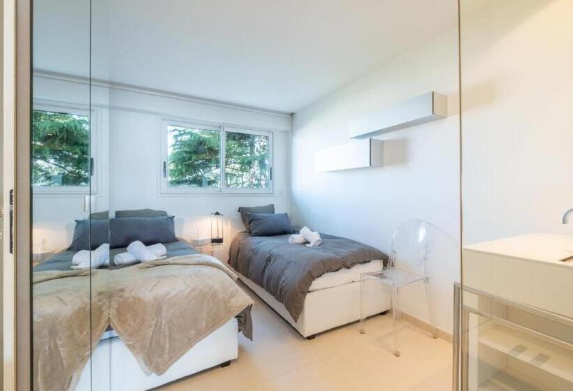 Elegant 3 Room Apartment With Terrace Pool & Island Views