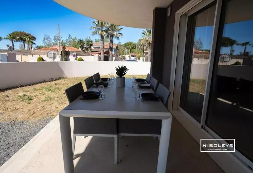 Grand T3 Neuf Climatisé Avec Wifi à 100m De La Plage