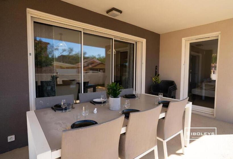 Grand T3 Neuf Climatisé Avec Wifi à 100m De La Plage