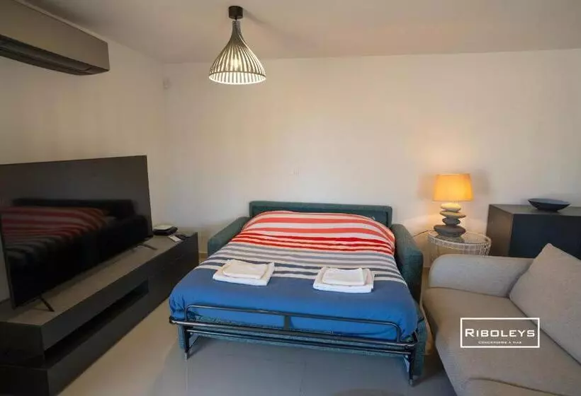 Grand T3 Neuf Climatisé Avec Wifi à 100m De La Plage