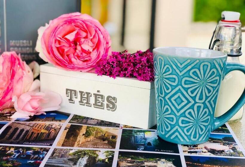 مبيت وإفطار O Patio Du Mas