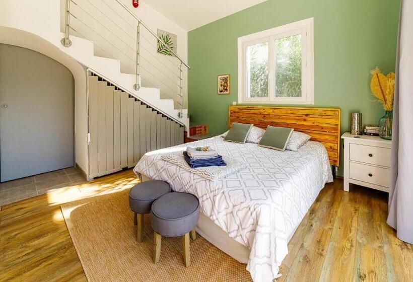 مبيت وإفطار O Patio Du Mas