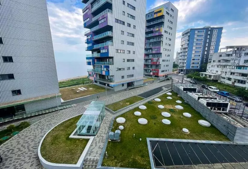 Beachfront Designer Apt, 100 Sqm, 2 Bath, Huge Terrace On The Sea Shore