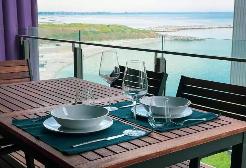 Beachfront Designer Apt, 100 Sqm, 2 Bath, Huge Terrace On The Sea Shore