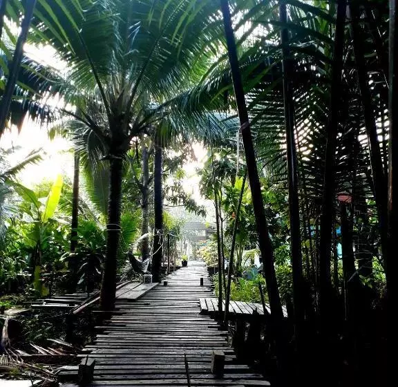 ペンション Baan Glangsuan Bang Kobua