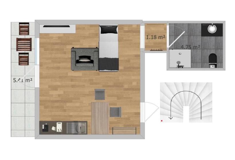 Zauberhaftes Stadthaus