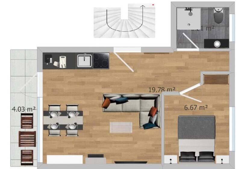 Zauberhaftes Stadthaus