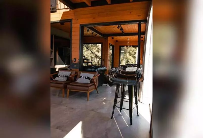 Cabana Horses La Contemporanea Próximo A Cidade E Vista Ponto Turístico Pedra Morro Do Campestre