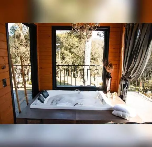 Cabana Horses La Contemporanea Próximo A Cidade E Vista Ponto Turístico Pedra Morro Do Campestre