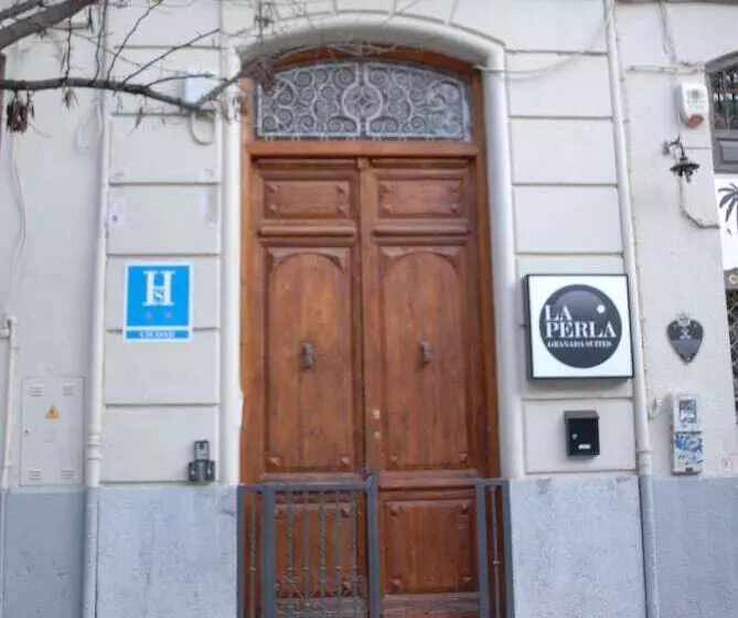 Hôtel (catégorie 1/2 *) La Perla Granada Suites