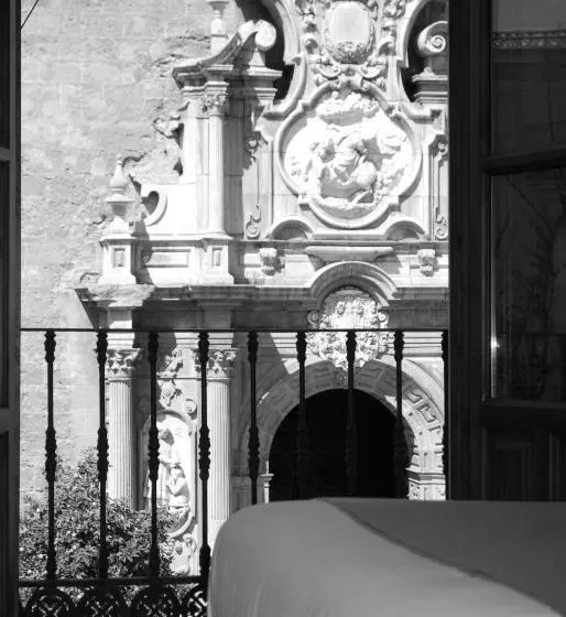 Hôtel (catégorie 1/2 *) La Perla Granada Suites