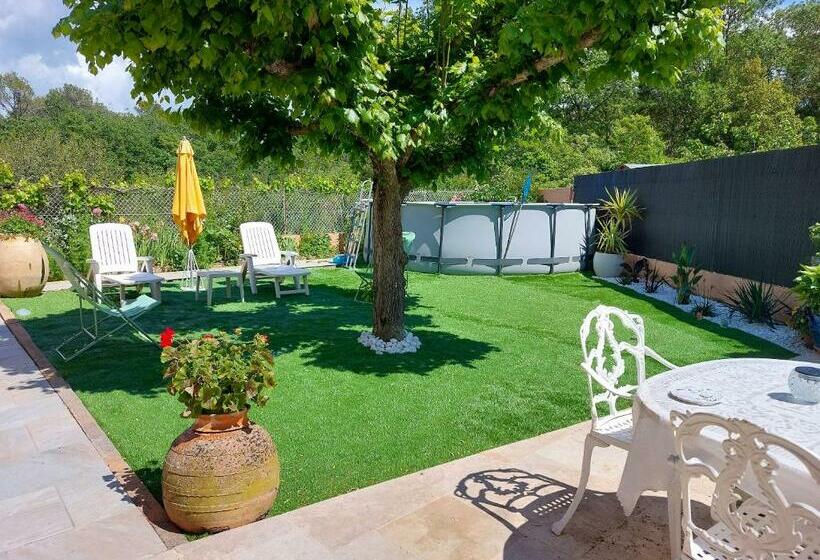 Maison Accueillante Avec Piscine A Forcalqueiret