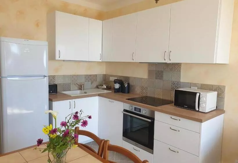 Appartement A Caserella Entièrement Rénové Avec Terrasse Et Vue Panoramique Sur Mer