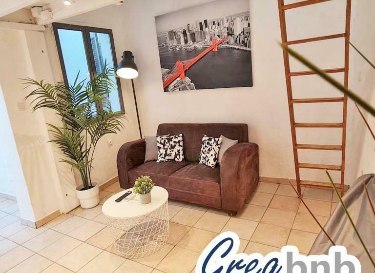 Gregbnb   T2 Climatisé Mezzanine   Atypique   Centre Ancien