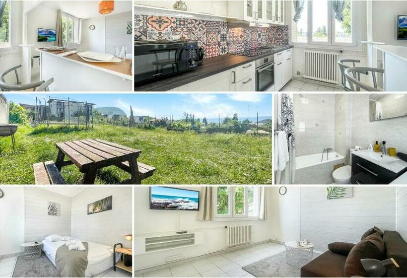 Homey Solange   New / Parking Gratuit / Petit Prix / Espaces Verts Et Barbecue