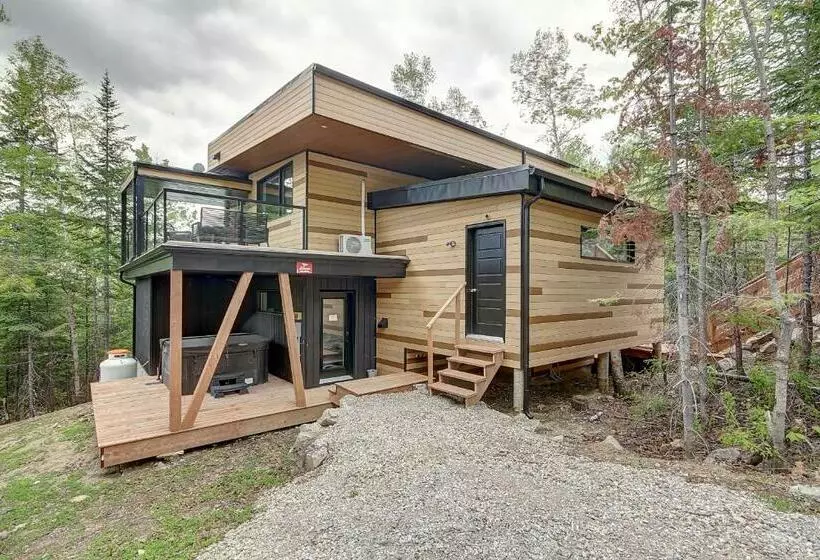 Modern Breathtaking View Chalet And Spa Métis
