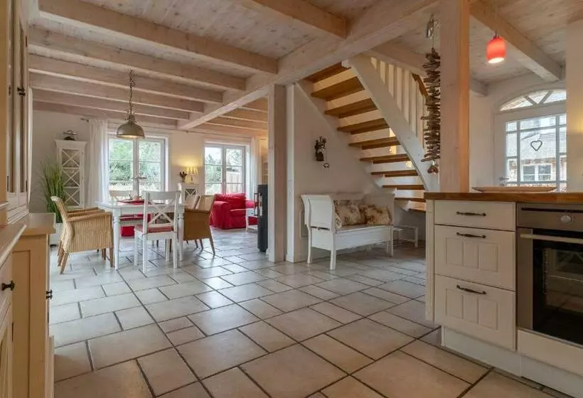 Sandkamp Reetdachhaus Hus Specht